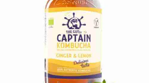 Captain kombucha ginger lemon