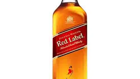 Fles Johnnie Walker Red Label