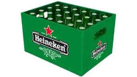 Krat Heineken bier