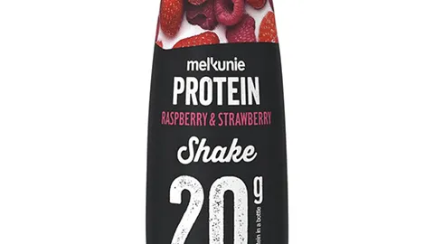 Melkunie protein shake aardbei framboos 225ml