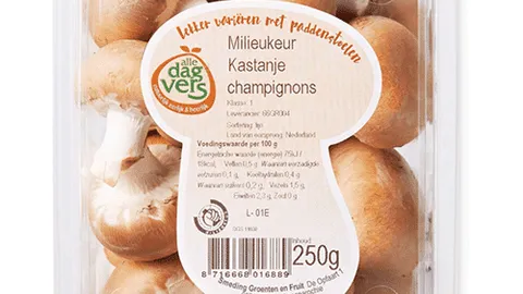 Kastanje champignons 250 gram