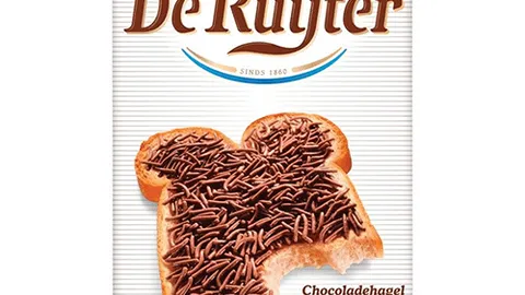 De Ruijter chocoladehagel melk 390 gram