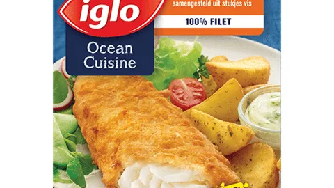 Iglo ocean cuisine lekkerbekjes traditioneel 240 gram