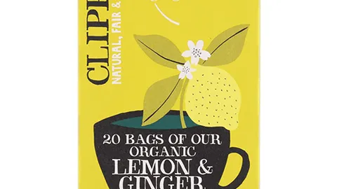 Clipper lemon ginger thee 20 stuks