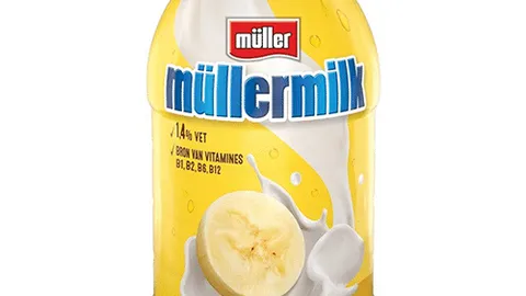 Muller muellermilk banaan 376ml