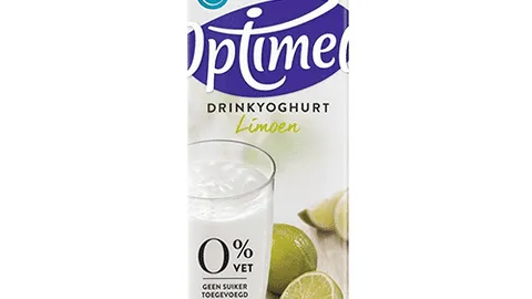 Optimel drink limoen 1 liter