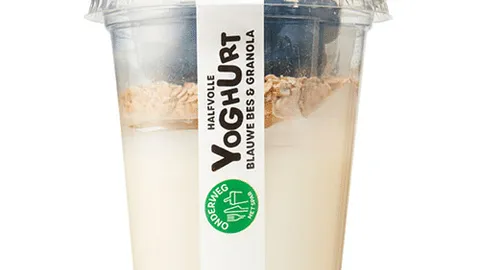 Spar yoghurt blauwe bes en granola 250 gram