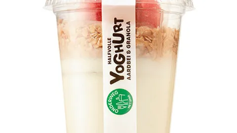 Spar yoghurt aardbei en granola 250 gram