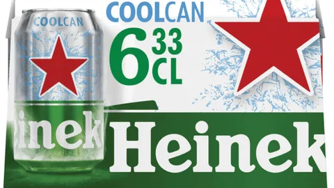 Heineken pils blik 6x330ml cool