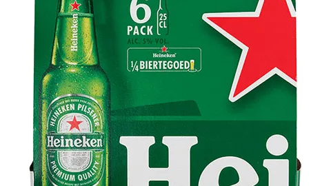 Heineken pils mono fles 6x250 ml