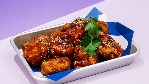 Boneless chicken - soy garlic