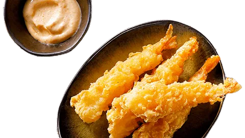 Ebi tempura garnalen