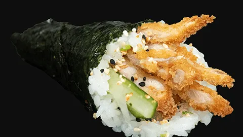 Chicken hand roll