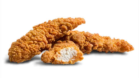 Texas chicken tender strips