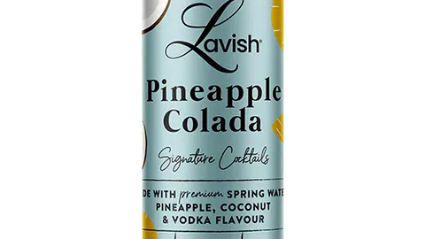 Lavish pineapple colada cocktail