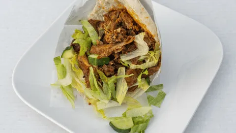 Döner kebab (halal lamsvlees)