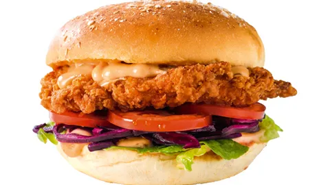 ChickenPlaza broodje krokante kip burger