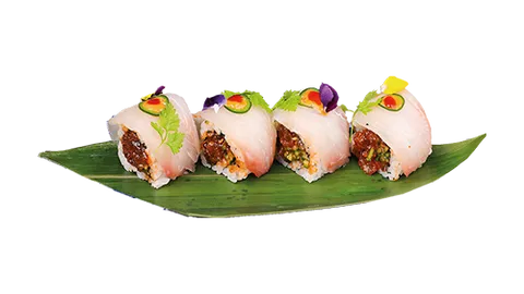 Hamachi special rolls