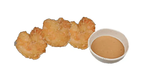 Fried shrimp balls 6 stuks