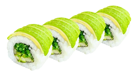 Veggie avocado roll