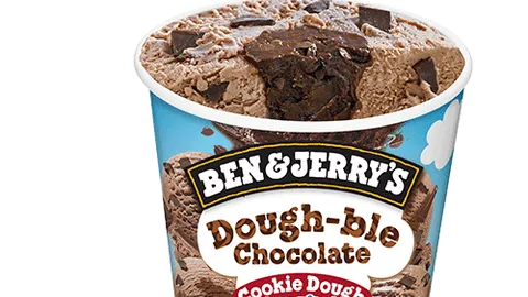 Ben & Jerry's Dough-ble Chocolate Cookie Dough Twist 465ml