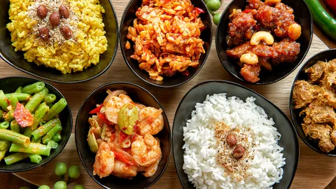 Chinees-Indische rijsttafel voor 2 personen