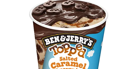 Ben & Jerry's Topped Salted Caramel Brownie 438ml