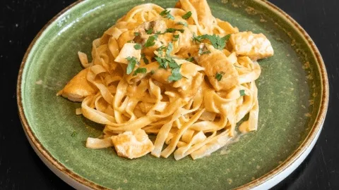 Pasta con salmone