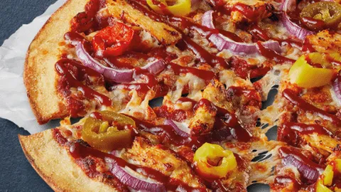 BBQ Hot & Spicy pizza