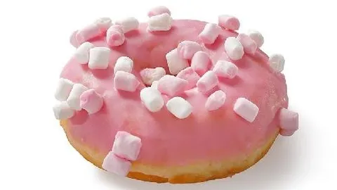 Donut marshmallow - 1 stuk