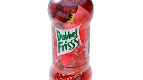 Dubbelfrisss framboos-cranberry - Flesje 50cl (incl. 0,15 statiegeld)