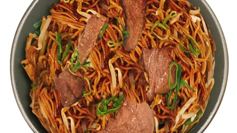 Chinese mie beef