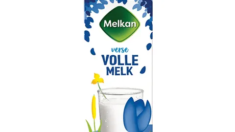 Melkan melk vol 1 liter