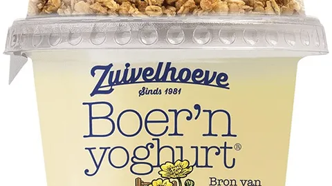 Zuivelhoeve boer'n yoghurt muesli vanille 170 gram