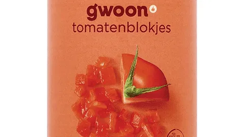 Gwoon tomatenblokjes 400 gram