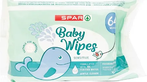 Spar baby wipes