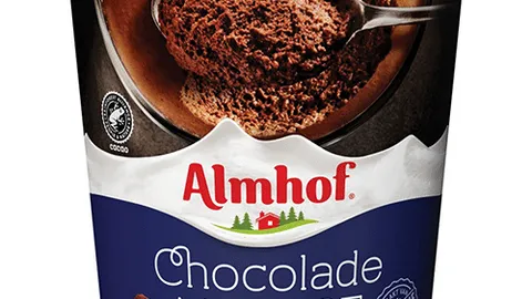 Almhof chocolademousse original 210 gram