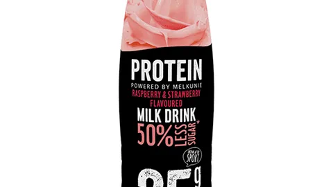Melkunie protein strawberry drink 482ml