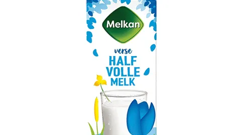 Melkan melk halfvol 1,5 liter
