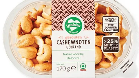 Spar cashewnoten gezouten 170 gram
