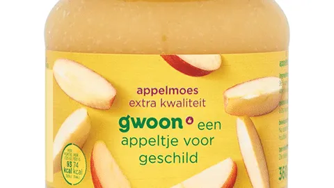 Gwoon appelmoes extra 360 gram