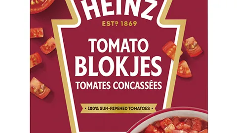 Heinz tomatenblokjes 390 gram