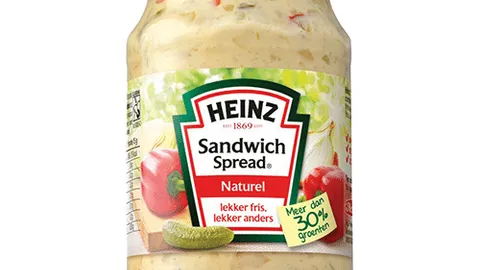 Heinz sandwichspread naturel 300 gram
