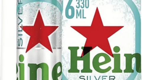 Heineken silver blik 6x330ml cool