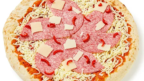 Pizza Salami rond 29cm
