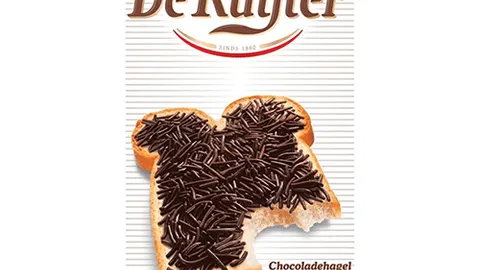 De Ruijter chocoladehagel puur 200 gram