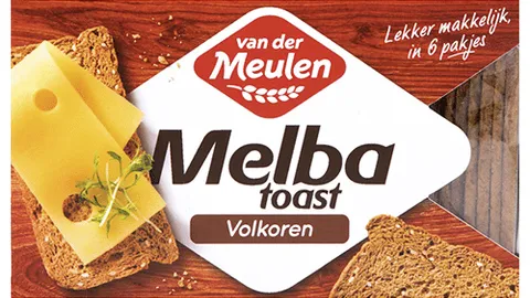 Melba toast volkoren 100 gram