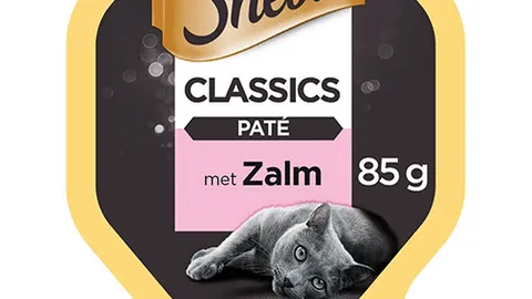 Sheba Classic Kattenvoeding paté met zalm 85 gram