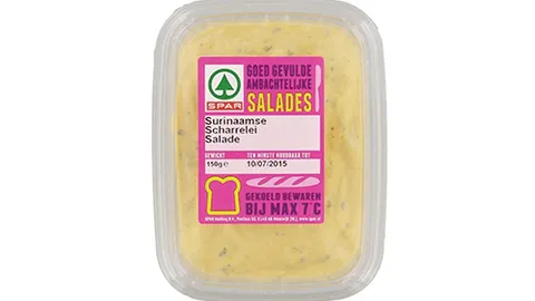 Spar Surinaamse scharrelei salade 150 gram