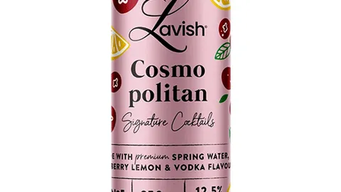 Lavish Cosmopolitan vodka